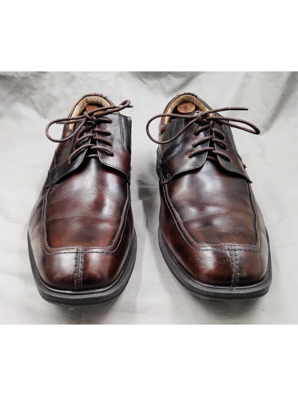 Florsheim Billings 13113-200 Mens 11.5 3E Brown Leather Oxford Dress Shoes
